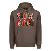 Coffee Candy Cane Cutie Premium Hoodie - FaDigitalArtStudio
