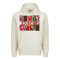 Oatmeal Heather Candy Cane Cutie Premium Hoodie - FaDigitalArtStudio