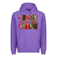 Purple Candy Cane Cutie Premium Hoodie - FaDigitalArtStudio