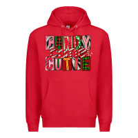 Red Candy Cane Cutie Premium Hoodie - FaDigitalArtStudio