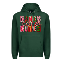 Sports Green Candy Cane Cutie Premium Hoodie - FaDigitalArtStudio