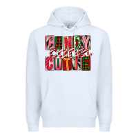 White Candy Cane Cutie Premium Hoodie - FaDigitalArtStudio