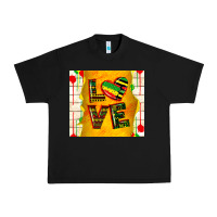 Black juneteenth love Urban Heavy Tee - TumblerDesignByShophia