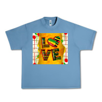 Pebble Blue juneteenth love Urban Heavy Tee - TumblerDesignByShophia