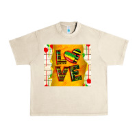 Sandshell juneteenth love Urban Heavy Tee - TumblerDesignByShophia