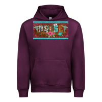 Mauve Wine western nurse with medical  symbol caduceus and arrow license plate te Urban Hoodie - BarkalooDesign