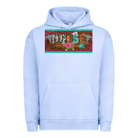 Pigment Grape Ice western nurse with medical  symbol caduceus and arrow license plate te Urban Hoodie - BarkalooDesign