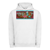 Pigment Lunar Rock western nurse with medical  symbol caduceus and arrow license plate te Urban Hoodie - BarkalooDesign