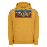 Pigment Peanut Butter western nurse with medical  symbol caduceus and arrow license plate te Urban Hoodie - BarkalooDesign