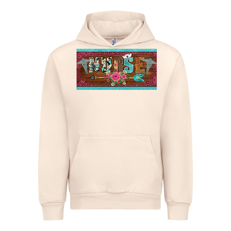 Western Nurse With Medical  Symbol Caduceus And Arrow License Plate Te Urban Hoodie by BarkalooDesign | Teevron
