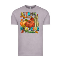 Vintage Zinc Autumn leaves pumpkins please Vintage Tee - NancyCooperArtShop