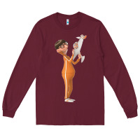 Burgundy vector despicable me Long Sleeve Tee - lanVoArt