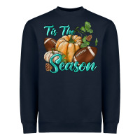 Navy tis the season Heavyweight Sweatshirt - BundleAndBundleShop