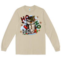 Mushroom ho ho ho snowman gnome Long Sleeve Tee - CowGirlArtShop