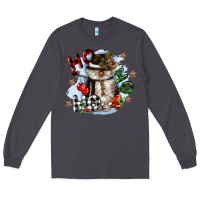 Smoke ho ho ho snowman gnome Long Sleeve Tee - CowGirlArtShop