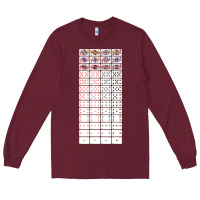 Burgundy deck of cards   joke gifts   playing cards Long Sleeve Tee - lanVoArt