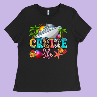 Cruise Life Ladies Tee Designed By Artiststas