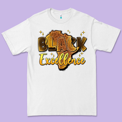 Black Excellence Premium Tee Designed By Artiststas