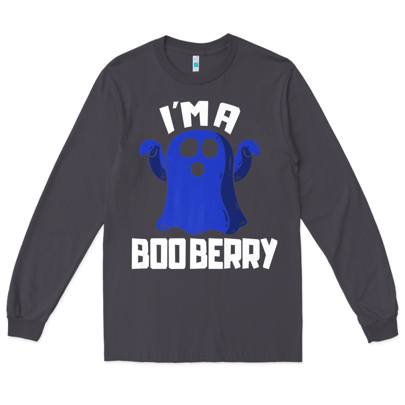 Boo Berry Halloween Funny Blueberry For Berries Fans Premium Long Sleeve Tee by lanVoArt | Teevron