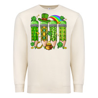 Sandshell st. patrick's day teacher pencils Premium Sweatshirt - Artiststas