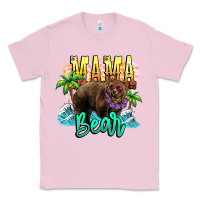 Bubblegum Pink Mama bear summer Classic Tee - NancyCooperArtShop