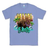 Colony Blue Mama bear summer Classic Tee - NancyCooperArtShop