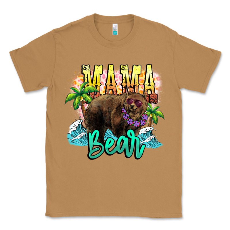 Mama Bear Summer Classic Tee by NancyCooperArtShop | Teevron
