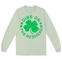 Matcha dibs on the redhead  st patricks day Long Sleeve Tee - lanVoArt