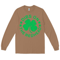 Toasted Coconut dibs on the redhead  st patricks day Long Sleeve Tee - lanVoArt