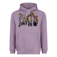 Lavender faith over fear Heavyweight Hoodie - CowhideDigitalArt