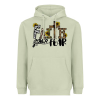 Matcha faith over fear Heavyweight Hoodie - CowhideDigitalArt