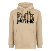 Mushroom faith over fear Heavyweight Hoodie - CowhideDigitalArt
