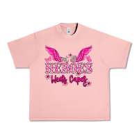 Salmon Not all heroes wear capes Cancer Awareness Urban Heavy Tee - HowdyJamesFarm