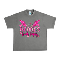 Tornado Not all heroes wear capes Cancer Awareness Urban Heavy Tee - HowdyJamesFarm