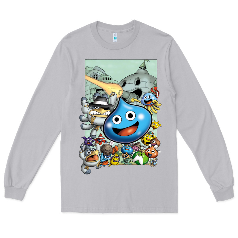 Dragon Quest Slime Print Long Sleeve Tee by lanVoArt | Teevron