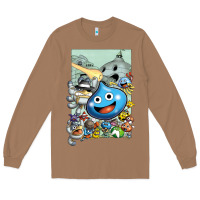 Toasted Coconut dragon quest slime print Long Sleeve Tee - lanVoArt