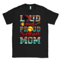 Black loud and proud softball mom Classic Tee - RanaPortraitStore