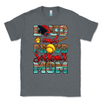 Charcoal Heather loud and proud softball mom Classic Tee - RanaPortraitStore
