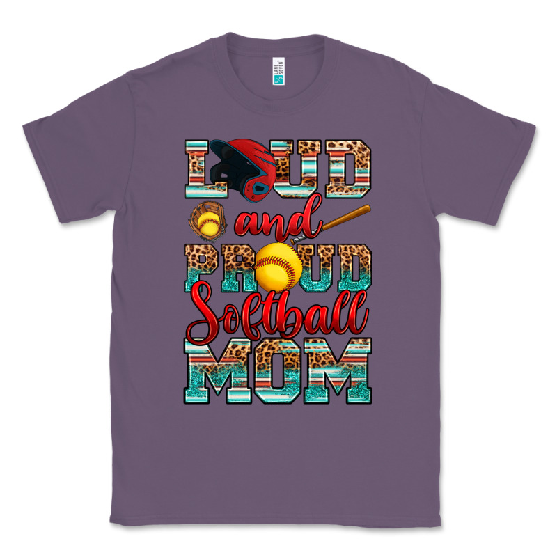 Loud And Proud Softball Mom Classic Tee by RanaPortraitStore | Teevron