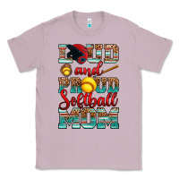 Lilac loud and proud softball mom Classic Tee - RanaPortraitStore