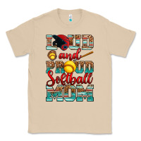 Mushroom loud and proud softball mom Classic Tee - RanaPortraitStore