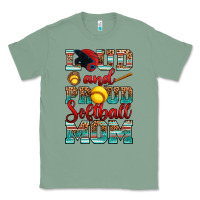 Sage loud and proud softball mom Classic Tee - RanaPortraitStore
