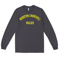 Smoke Trending Winston Churchill Rules Long Sleeve Tee - lanVoArt