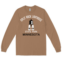 Toasted Coconut Trending Split Rock Lighthouse Minnesota State Park Long Sleeve Tee - lanVoArt
