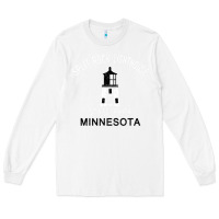 White Trending Split Rock Lighthouse Minnesota State Park Long Sleeve Tee - lanVoArt