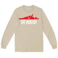 Mushroom funny eat healthy sexy tee mens rude valentine day gifts Long Sleeve Tee - lanVoArt