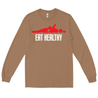 Toasted Coconut funny eat healthy sexy tee mens rude valentine day gifts Long Sleeve Tee - lanVoArt