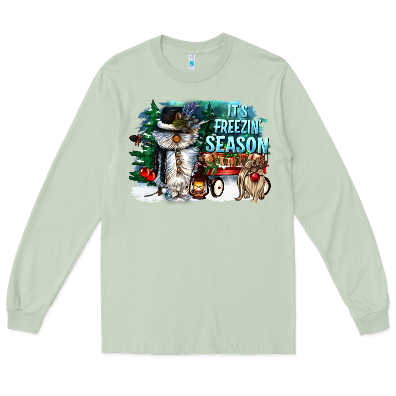 Its Freezin Season Long Sleeve Tee by CowGirlArtShop | Teevron