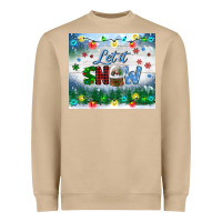 Mushroom let it snow tumbler Heavyweight Sweatshirt - BundleAndBundleShop
