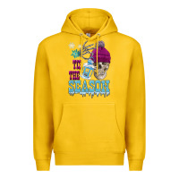 Lemon tis the season winter skull Premium Hoodie - FaDigitalArtStudio